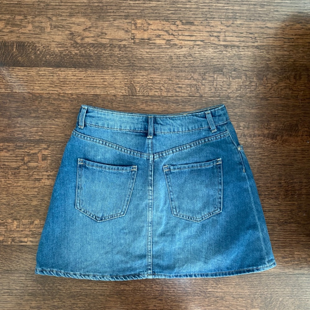 Basic Jean Skirt - Picture 2 of 2